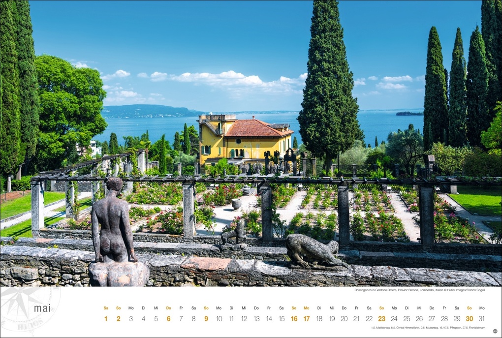 Weitere Ansicht: Gardasee Globetrotter Kalender 2027 - Von romantischen Buchten und malerischen Orten