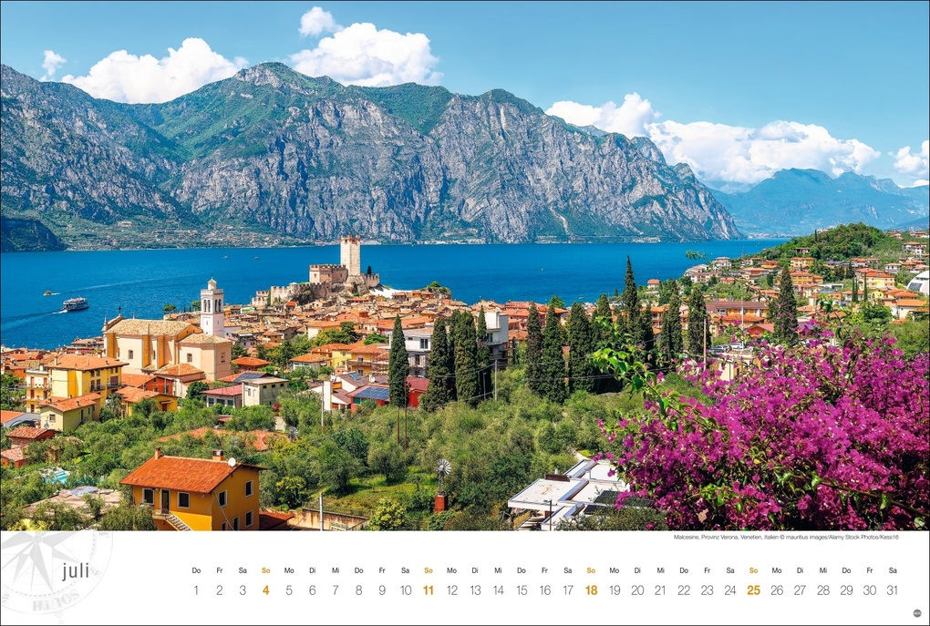 Weitere Ansicht: Gardasee Globetrotter Kalender 2027 - Von romantischen Buchten und malerischen Orten