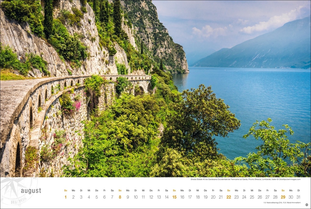 Weitere Ansicht: Gardasee Globetrotter Kalender 2027 - Von romantischen Buchten und malerischen Orten