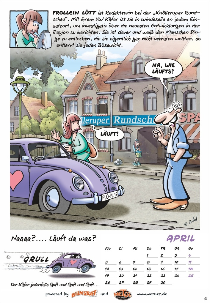 Weitere Ansicht: Werner Kalender 2027 | Rötger Feldmann