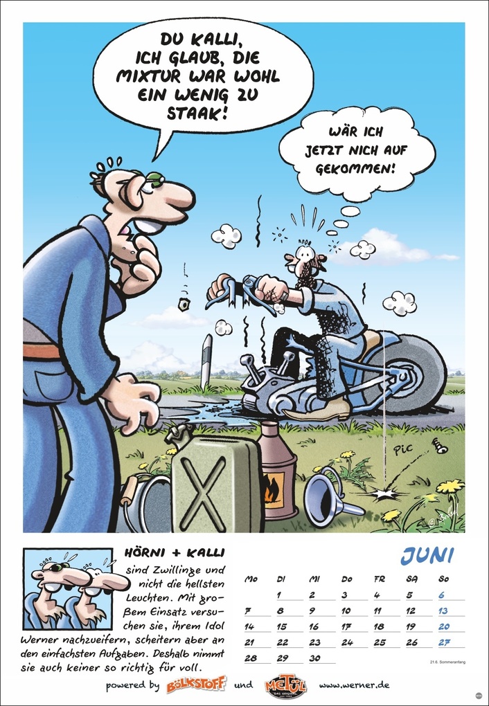 Weitere Ansicht: Werner Kalender 2027 | Rötger Feldmann