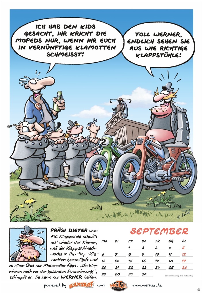 Weitere Ansicht: Werner Kalender 2027 | Rötger Feldmann