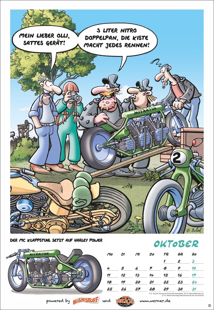 Weitere Ansicht: Werner Kalender 2027 | Rötger Feldmann