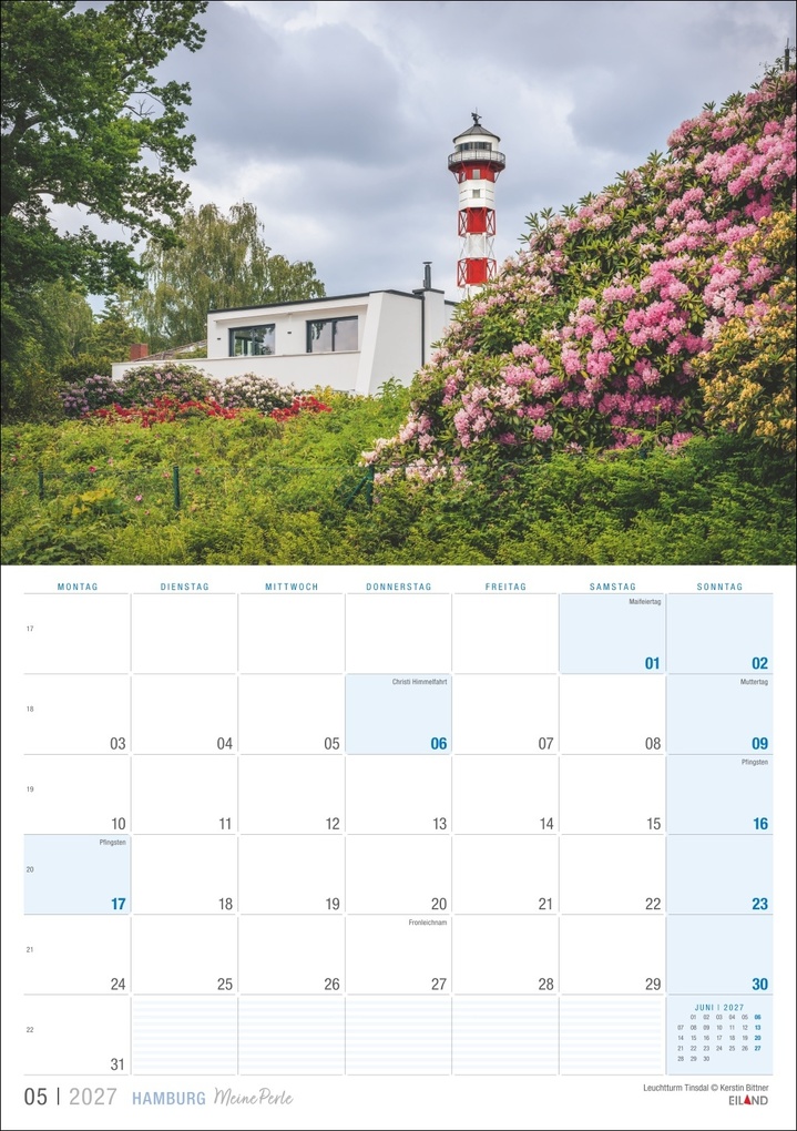 Weitere Ansicht: Hamburg ...meine Perle Kalender 2027