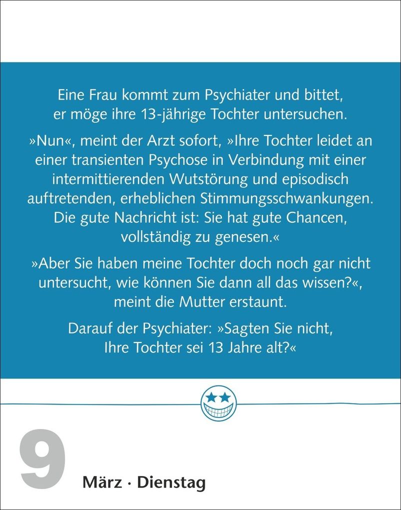 Weitere Ansicht: Beste Witze Tagesabreißkalender 2027 | Anders Ulrike