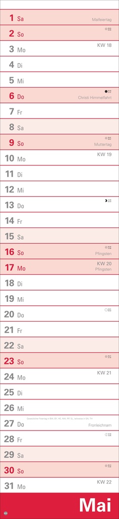 Weitere Ansicht: Langplaner XL 2027