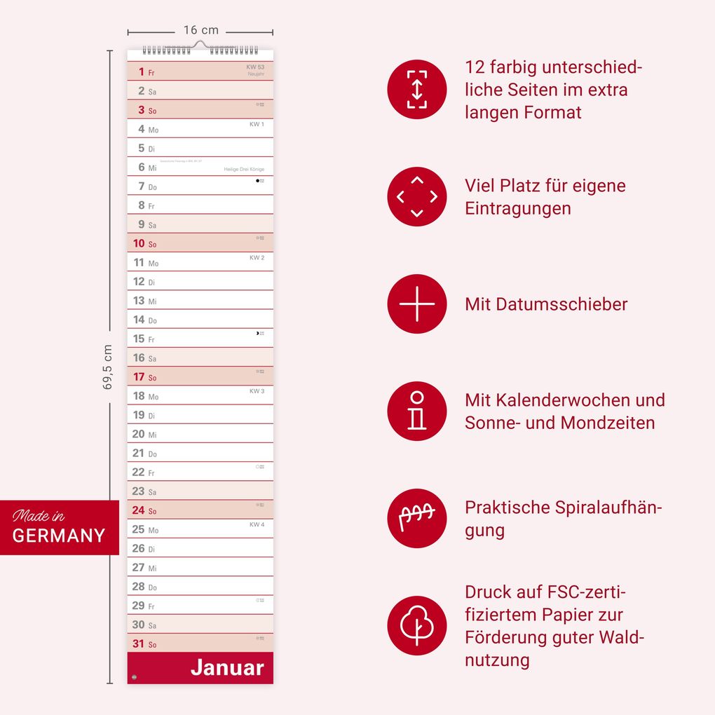 Weitere Ansicht: Langplaner XL 2027