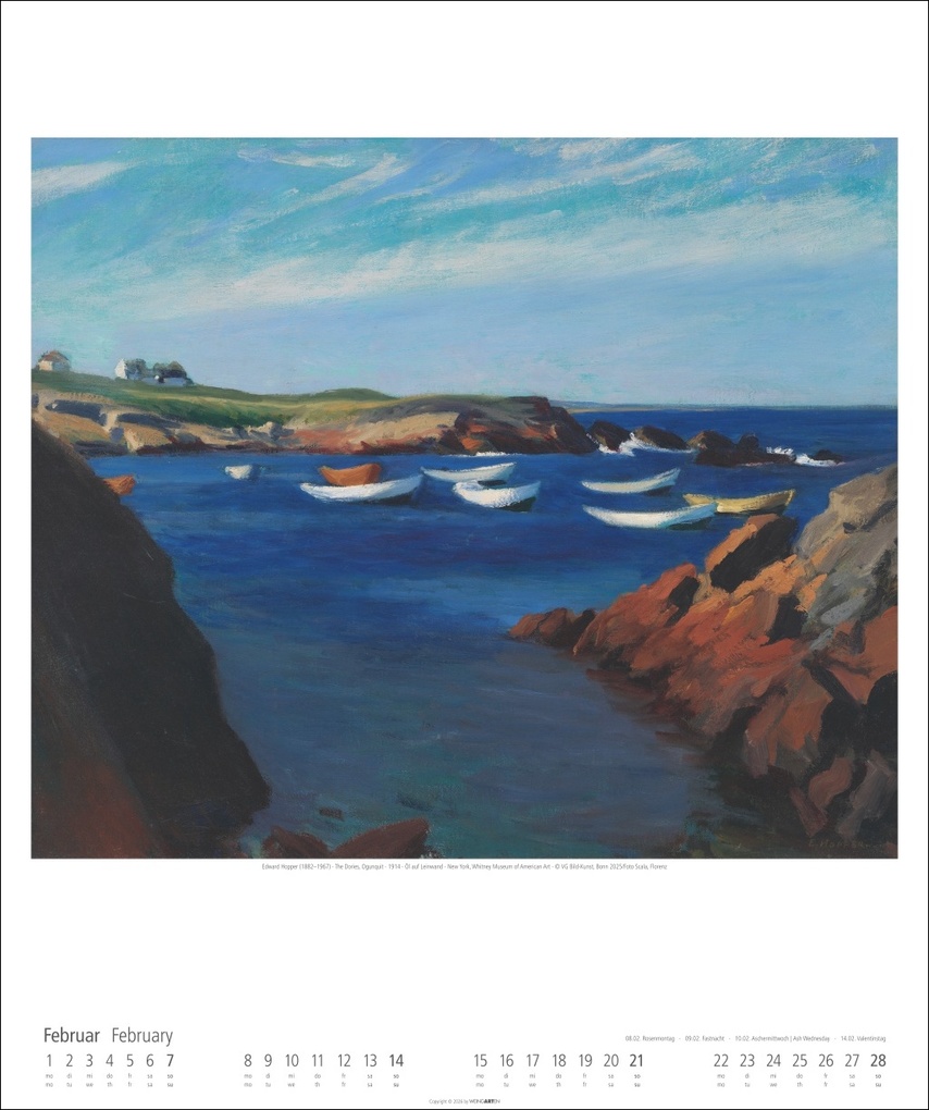 Weitere Ansicht: Edward Hopper Kalender 2027 | Edward Hopper