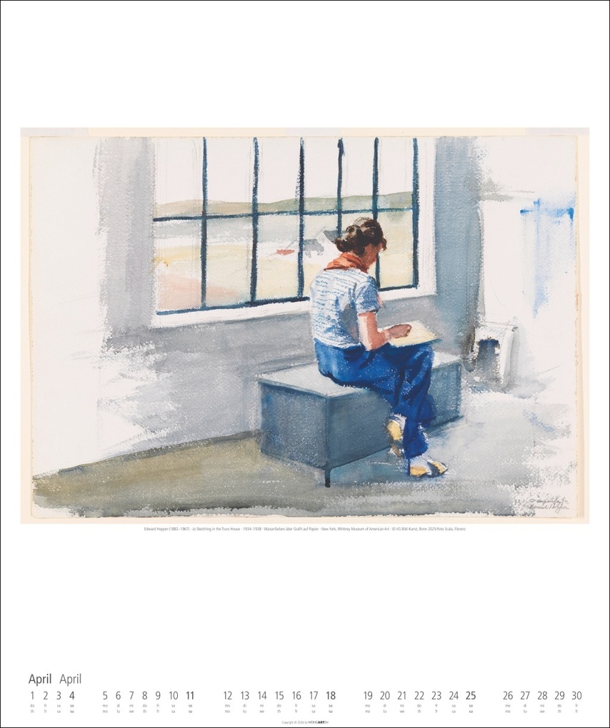 Weitere Ansicht: Edward Hopper Kalender 2027 | Edward Hopper