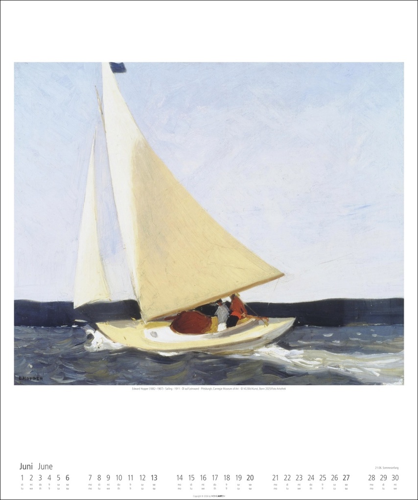 Weitere Ansicht: Edward Hopper Kalender 2027 | Edward Hopper