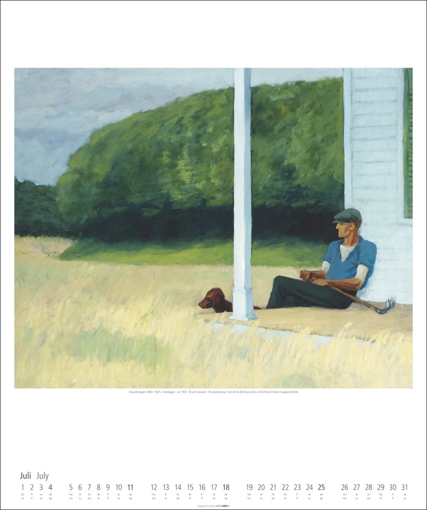Weitere Ansicht: Edward Hopper Kalender 2027 | Edward Hopper
