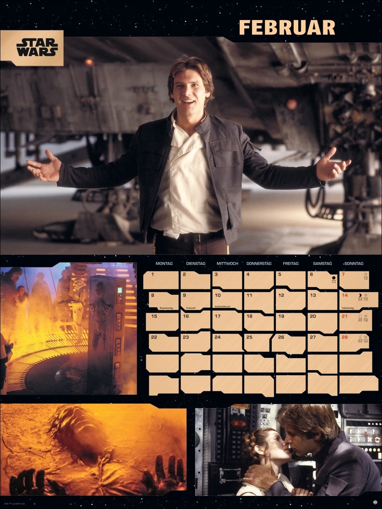 Weitere Ansicht: Star Wars Broschur XL Kalender 2027