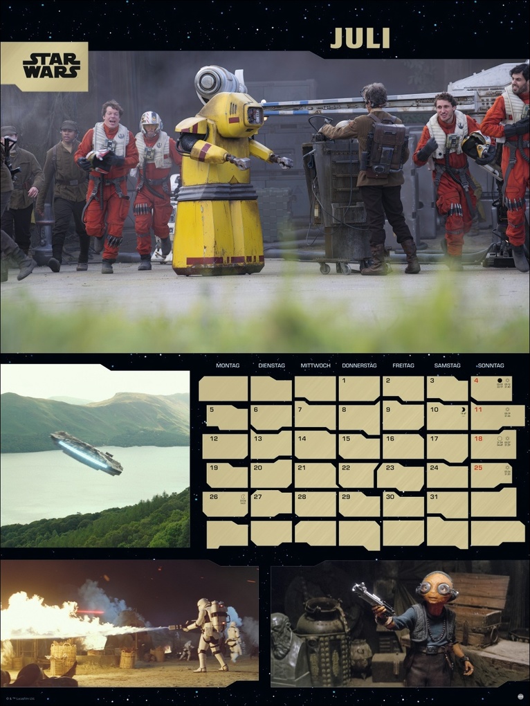 Weitere Ansicht: Star Wars Broschur XL Kalender 2027