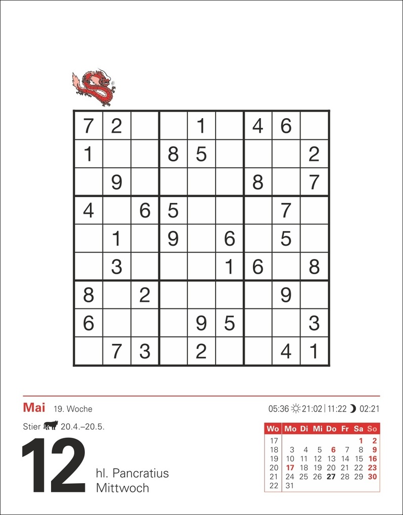Weitere Ansicht: Sudoku Tagesabreißkalender 2027 - Das Kult-Rätsel aus Japan | Stefan Krüger