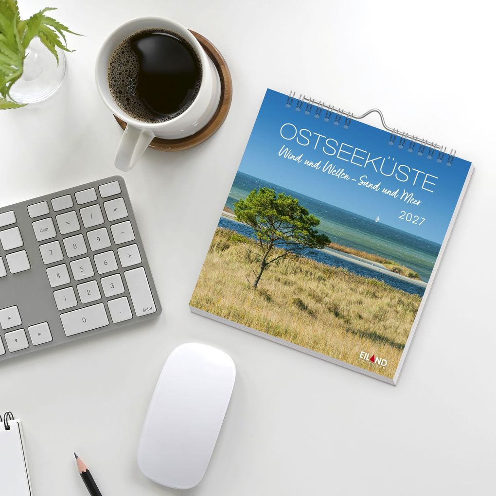 Weitere Ansicht: Ostseeküste Postkartenkalender 2027 - Wind und Wellen - Sand und Meer