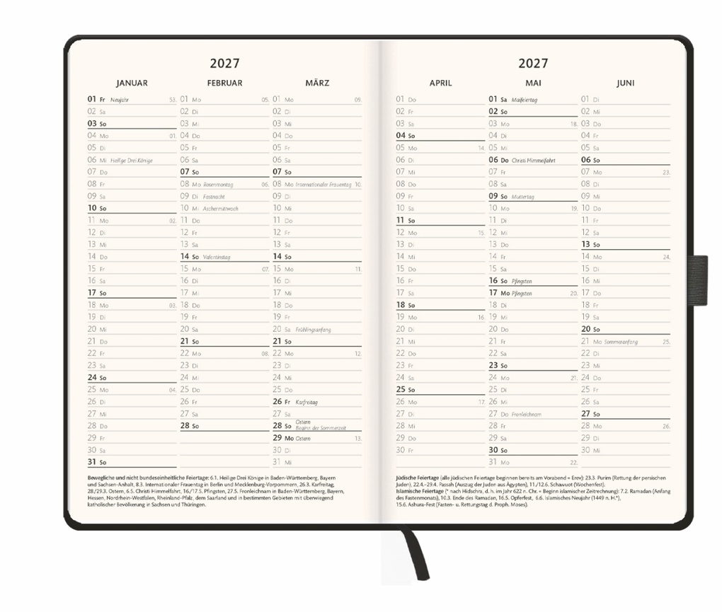 Weitere Ansicht: Kombitimer schwarz klein 2027