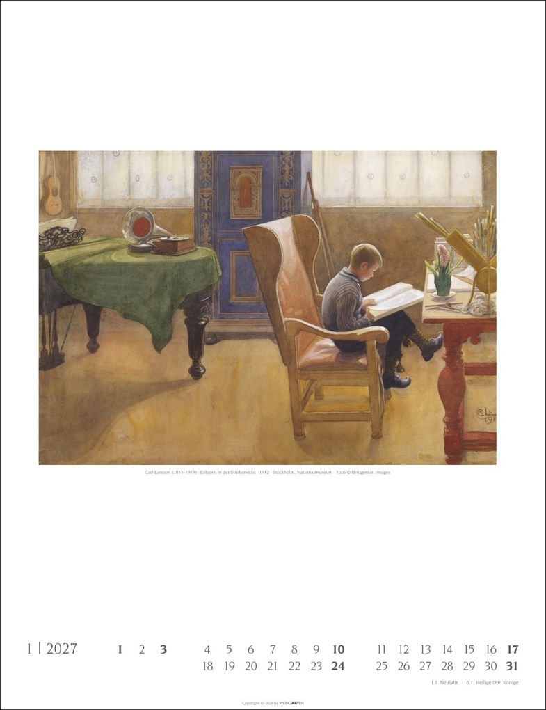 Weitere Ansicht: Carl Larsson Kalender 2027 | Carl Larsson