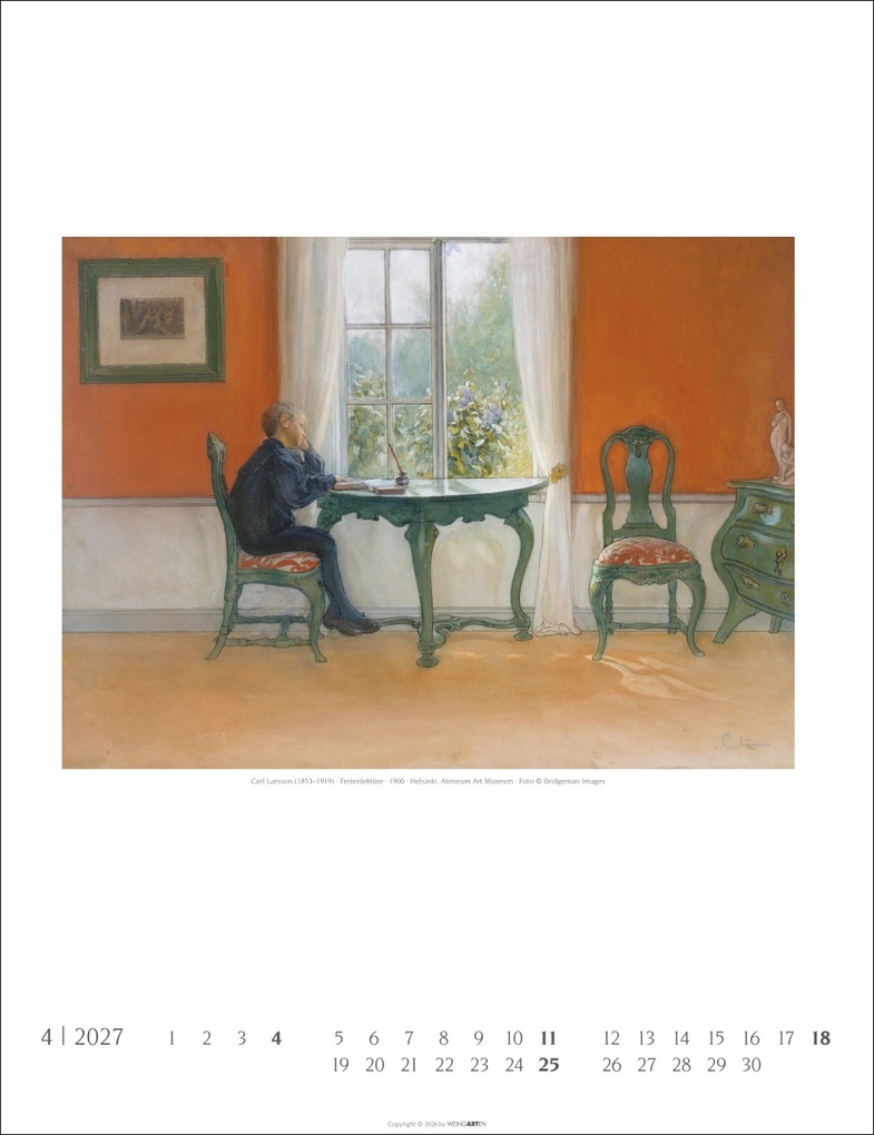 Weitere Ansicht: Carl Larsson Kalender 2027 | Carl Larsson