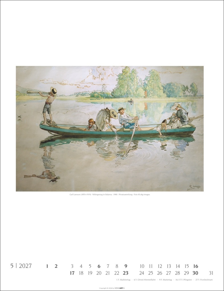 Weitere Ansicht: Carl Larsson Kalender 2027 | Carl Larsson