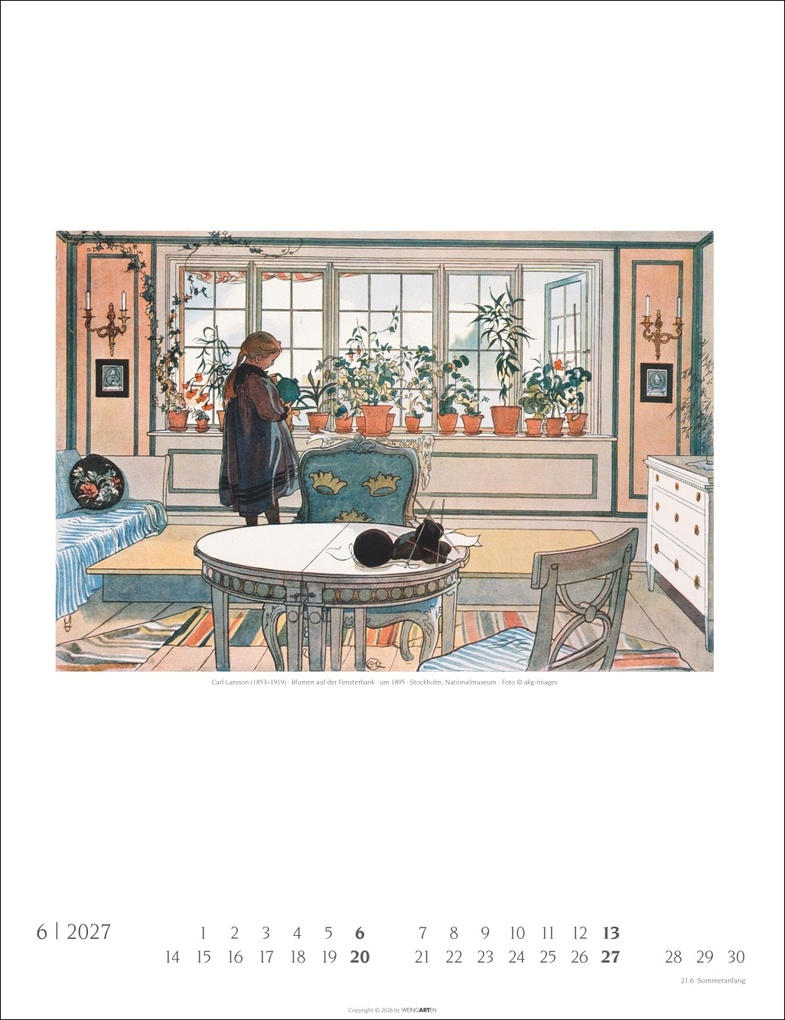 Weitere Ansicht: Carl Larsson Kalender 2027 | Carl Larsson