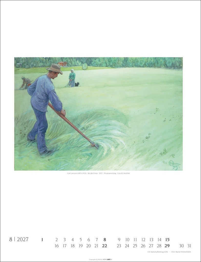 Weitere Ansicht: Carl Larsson Kalender 2027 | Carl Larsson