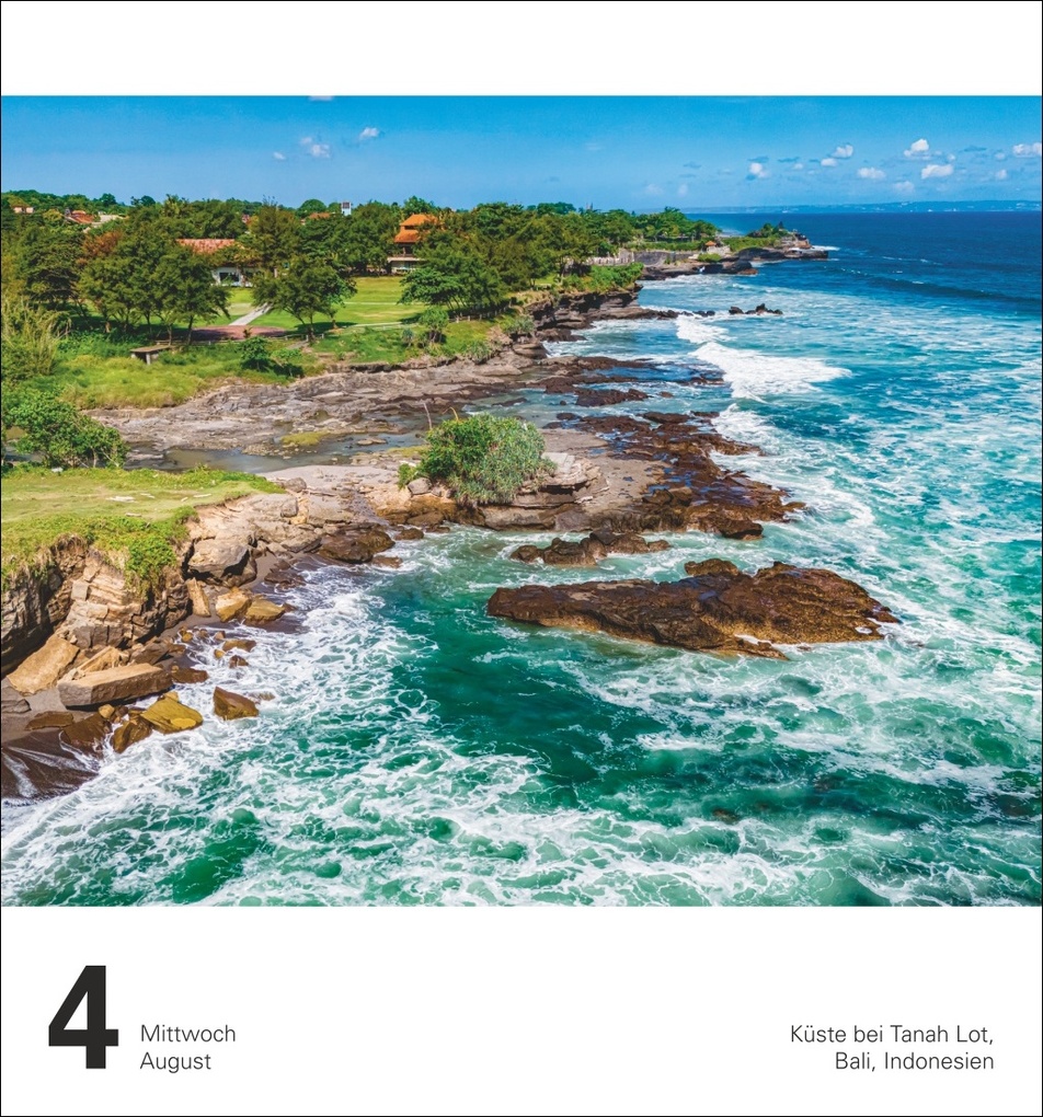 Weitere Ansicht: Reise Tagesabreißkalender 2027 - Kulturkalender - Städte, Menschen, Landschaften | Martina Schnober-Sen, Bernd Biege