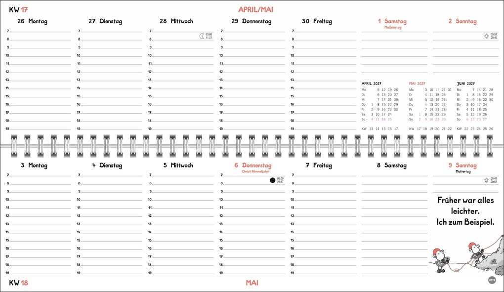 Weitere Ansicht: sheepworld Wochenquerplaner 2027