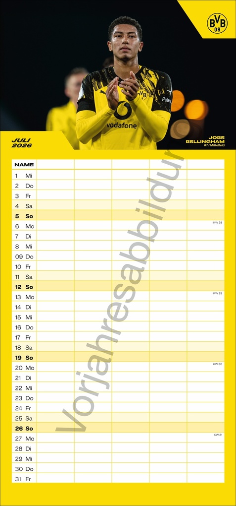 Weitere Ansicht: BVB Familienplaner 2027