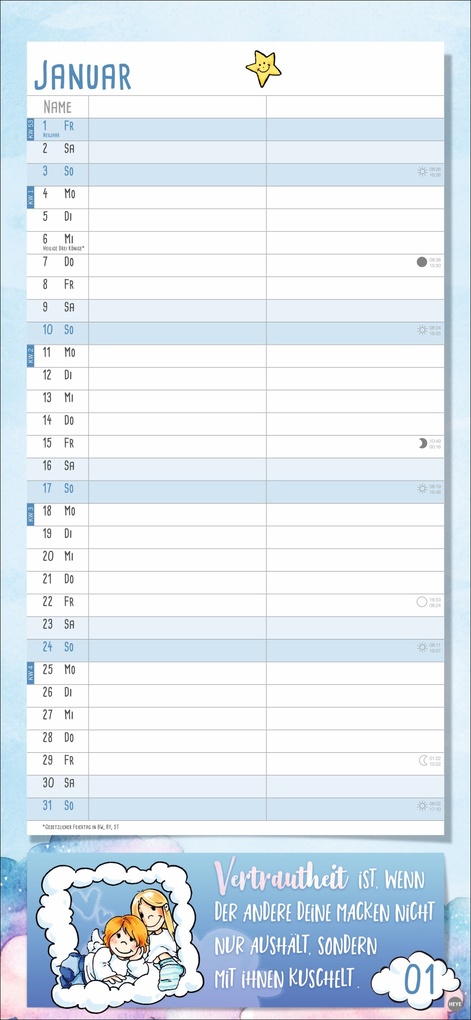 Weitere Ansicht: Schutzengel Planer für zwei 2027