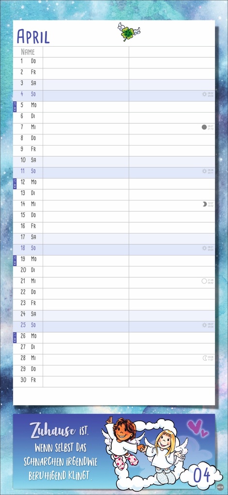Weitere Ansicht: Schutzengel Planer für zwei 2027