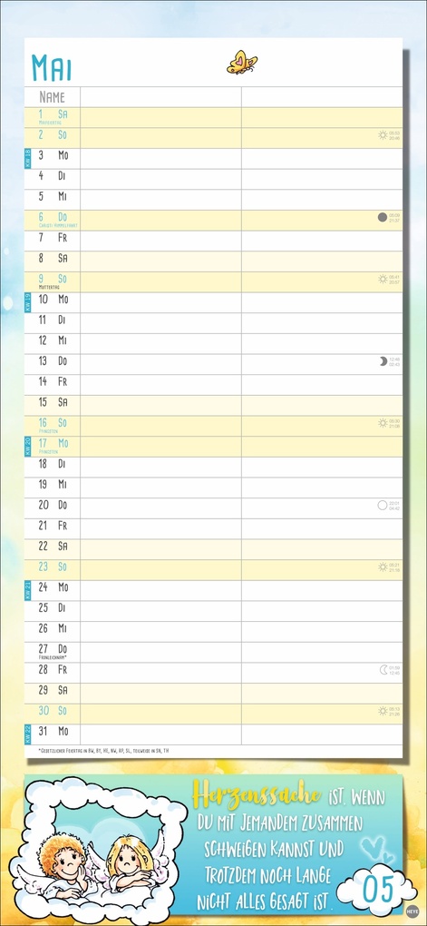Weitere Ansicht: Schutzengel Planer für zwei 2027