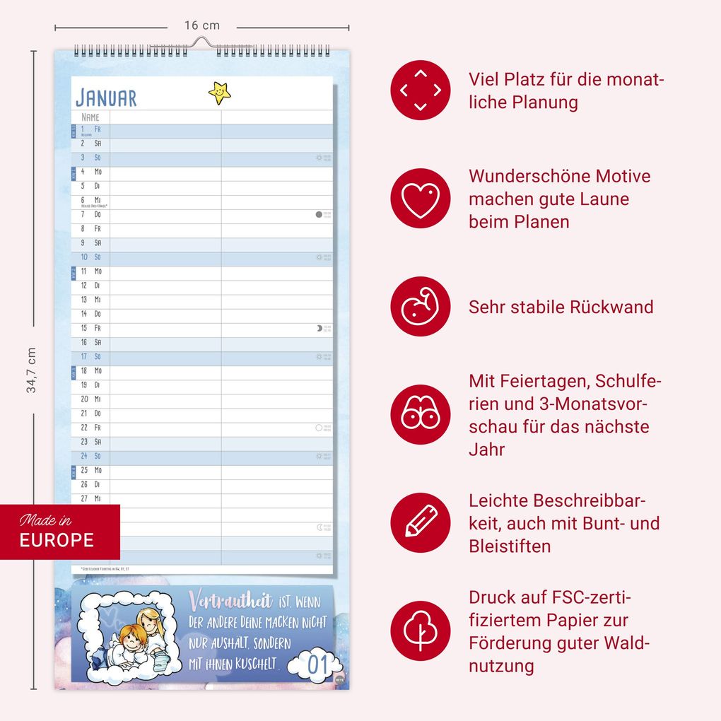 Weitere Ansicht: Schutzengel Planer für zwei 2027