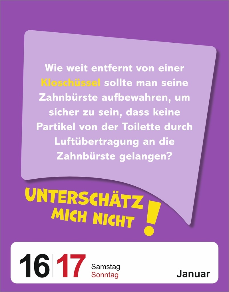 Weitere Ansicht: Was schätzt du denn? Tagesabreißkalender 2027 - Knifflige Schätzfragen für die ganze Familie! | Stefan Heine