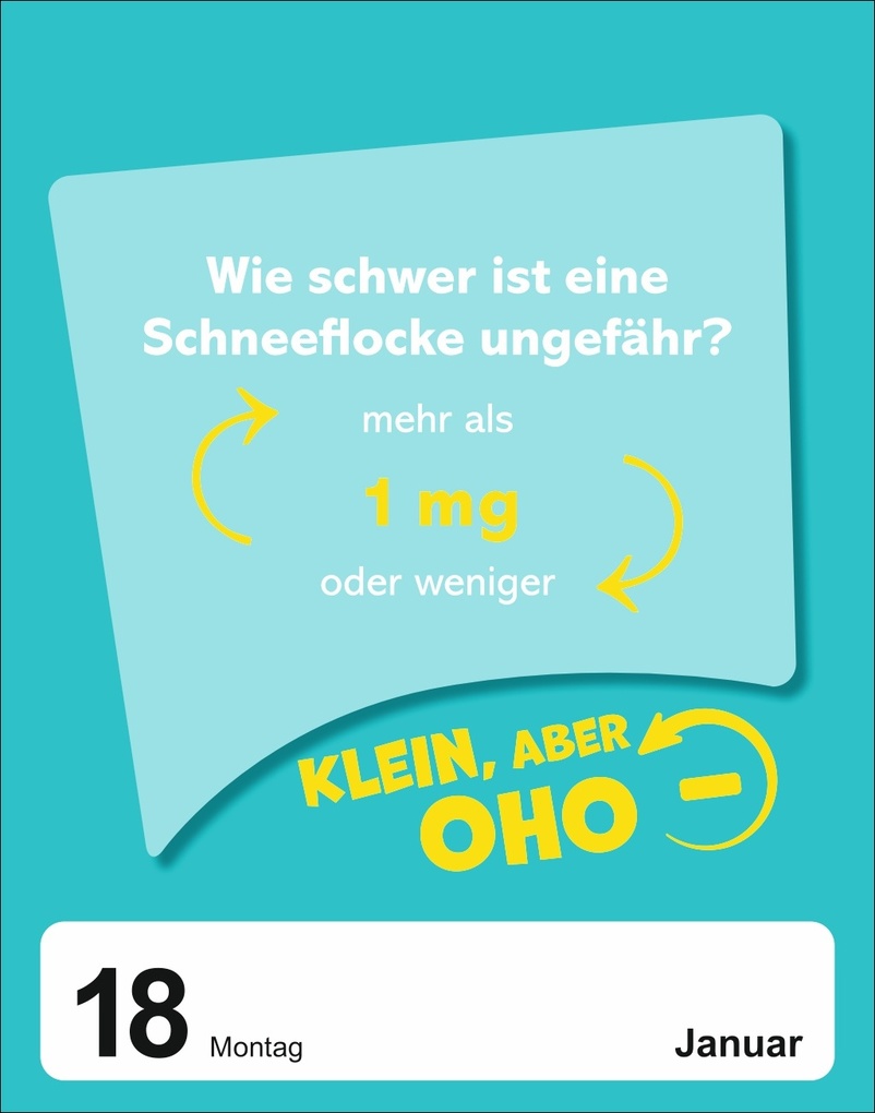 Weitere Ansicht: Was schätzt du denn? Tagesabreißkalender 2027 - Knifflige Schätzfragen für die ganze Familie! | Stefan Heine