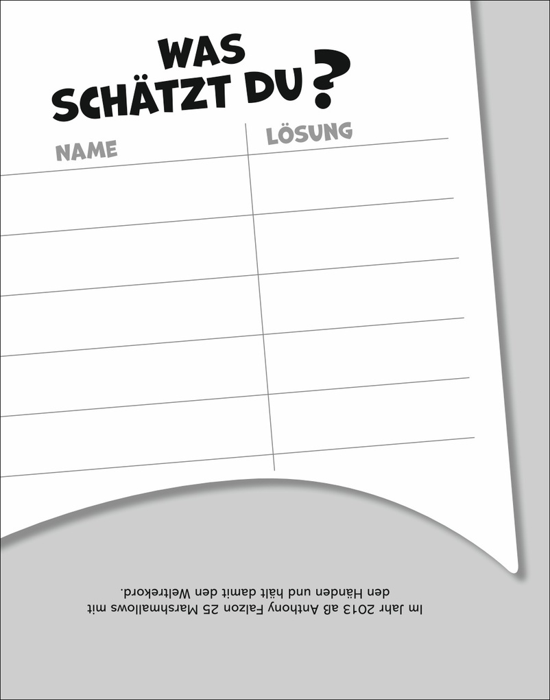 Weitere Ansicht: Was schätzt du denn? Tagesabreißkalender 2027 - Knifflige Schätzfragen für die ganze Familie! | Stefan Heine