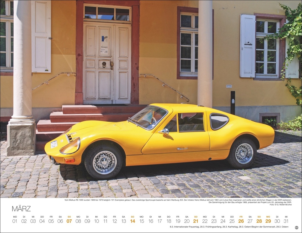 Weitere Ansicht: Legendäre Autos Posterkalender 2027