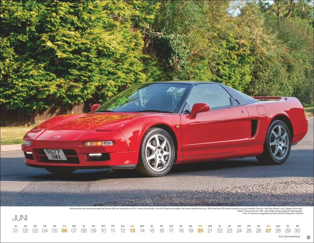 Weitere Ansicht: Legendäre Autos Posterkalender 2027
