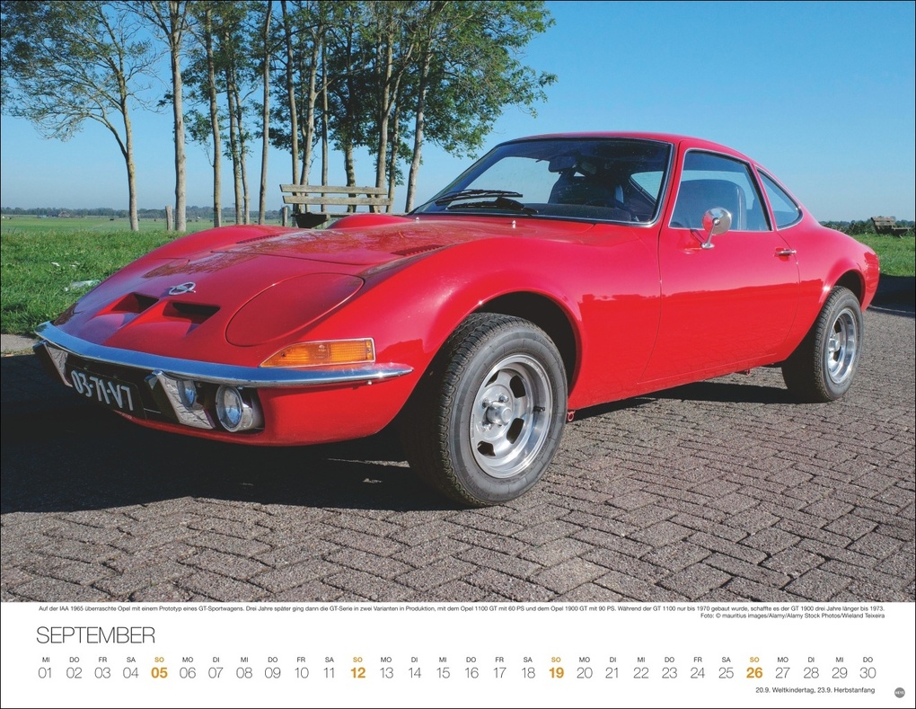 Weitere Ansicht: Legendäre Autos Posterkalender 2027