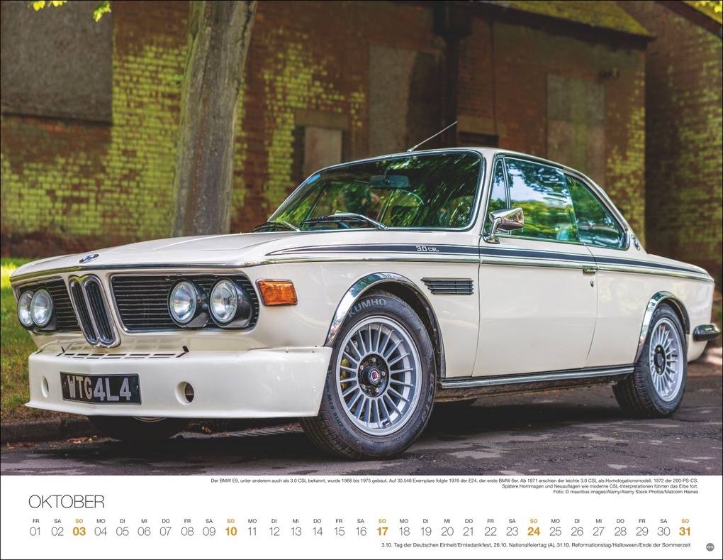 Weitere Ansicht: Legendäre Autos Posterkalender 2027