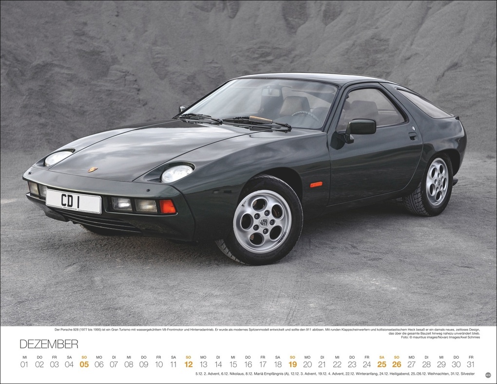 Weitere Ansicht: Legendäre Autos Posterkalender 2027