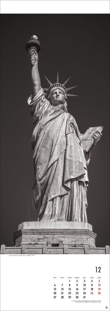 Weitere Ansicht: New York Vertical Kalender 2027