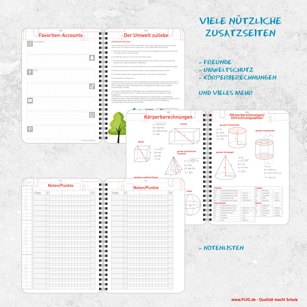 Weitere Ansicht: Gymnasial-, Schul- und Studienplaner 2026/2027