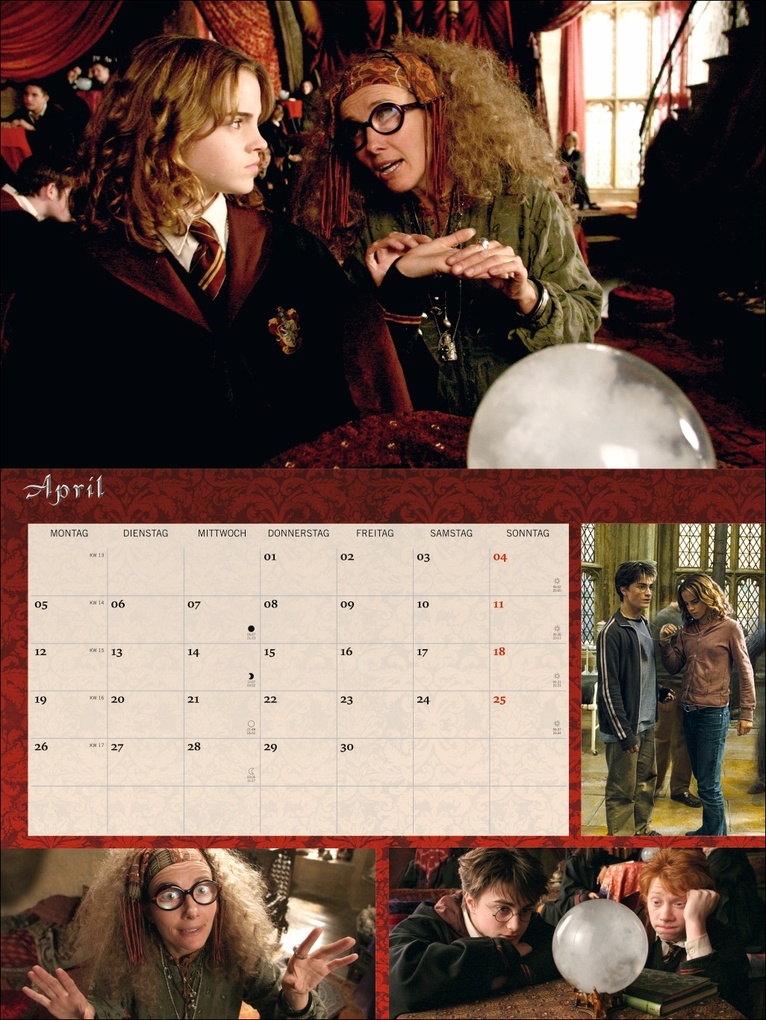 Weitere Ansicht: Harry Potter Broschur XL Kalender 2027