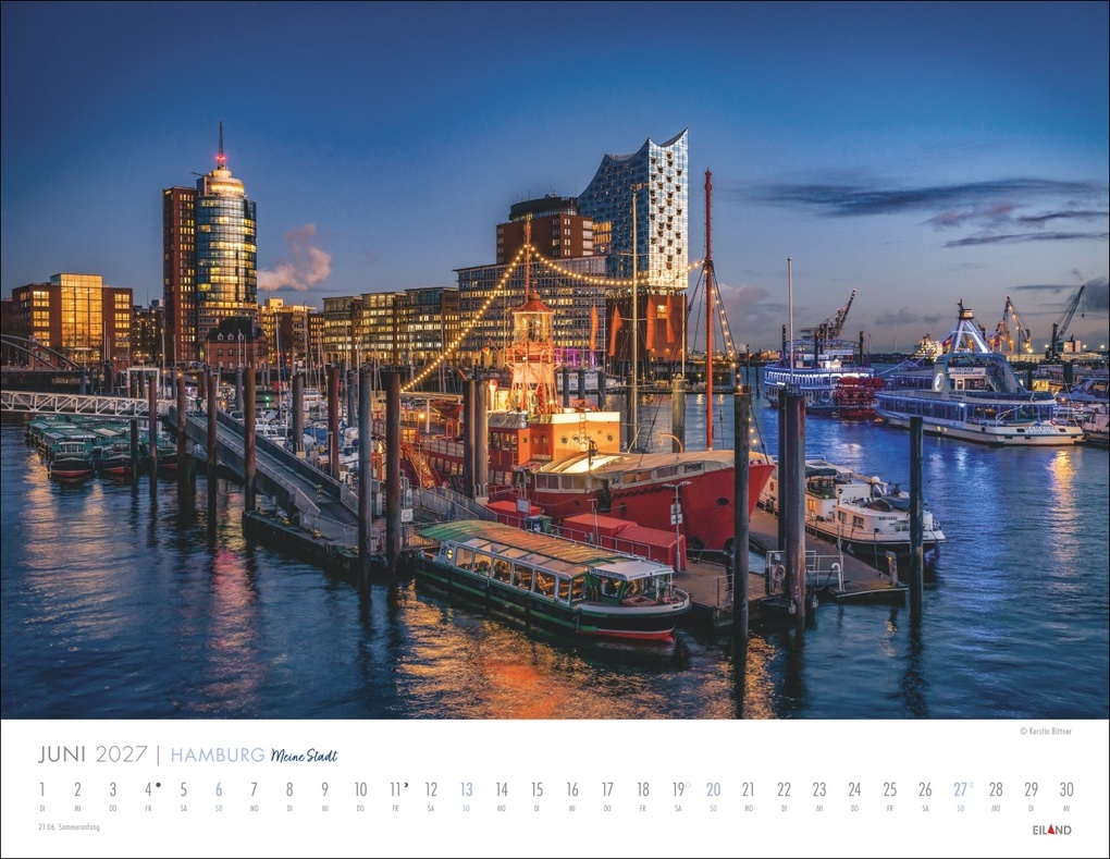 Weitere Ansicht: Hamburg - Meine Stadt Kalender 2027
