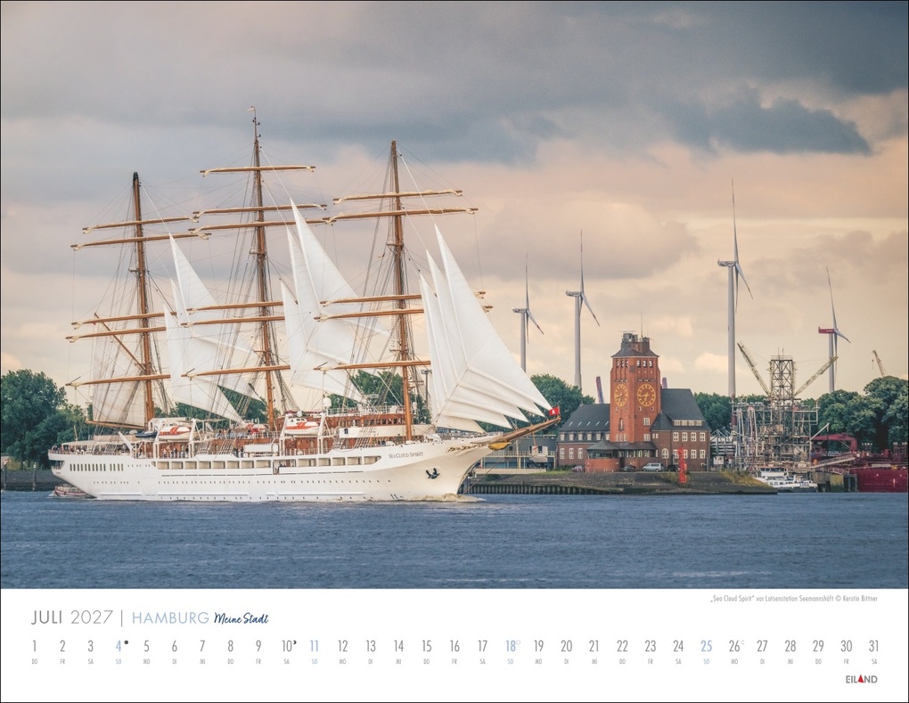 Weitere Ansicht: Hamburg - Meine Stadt Kalender 2027
