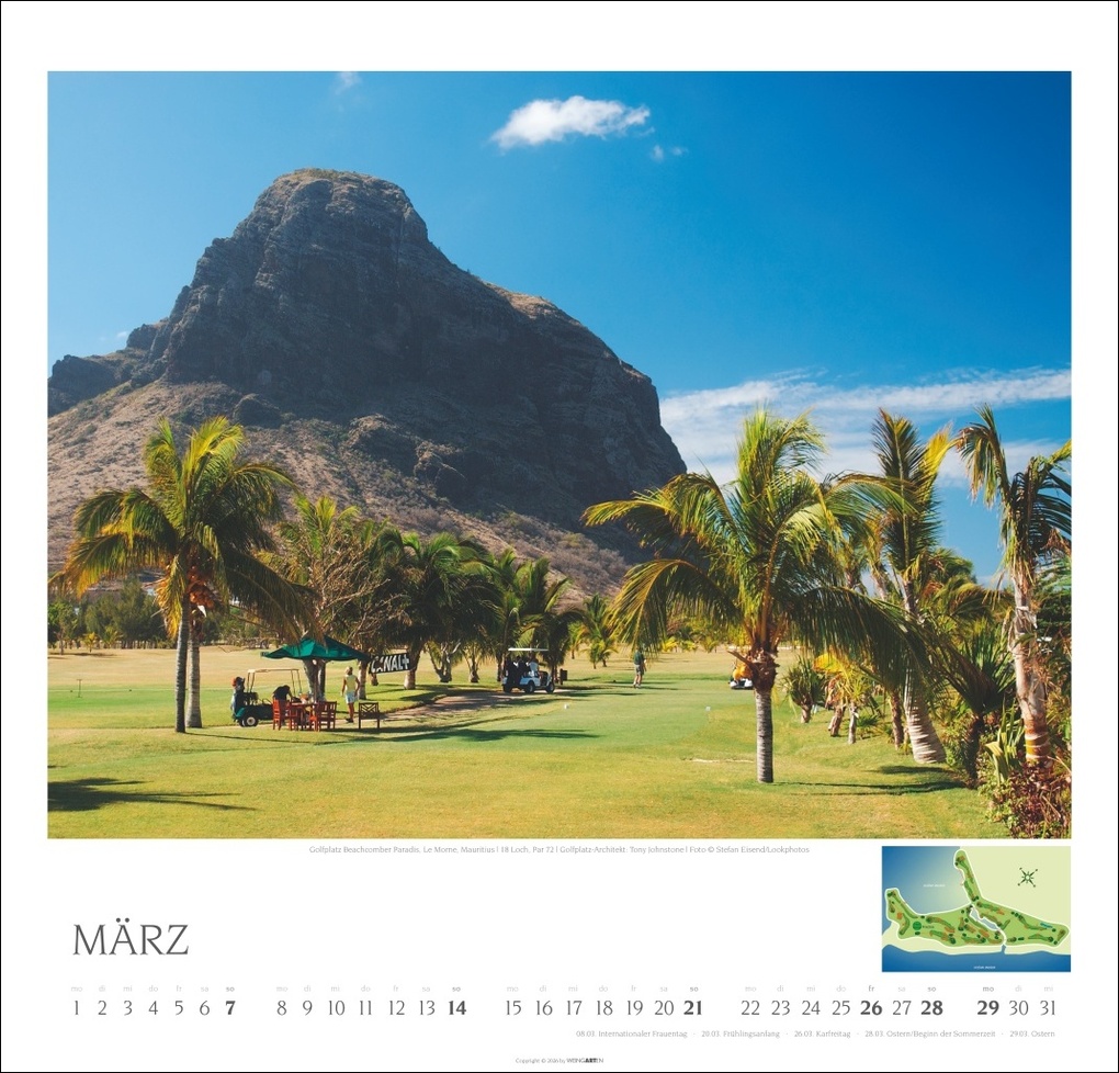 Weitere Ansicht: Golf Kalender 2027