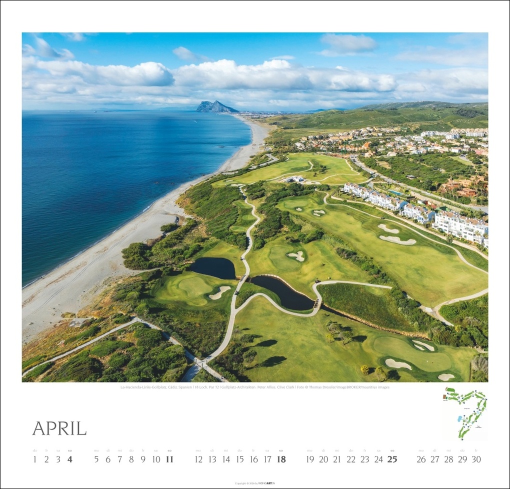 Weitere Ansicht: Golf Kalender 2027