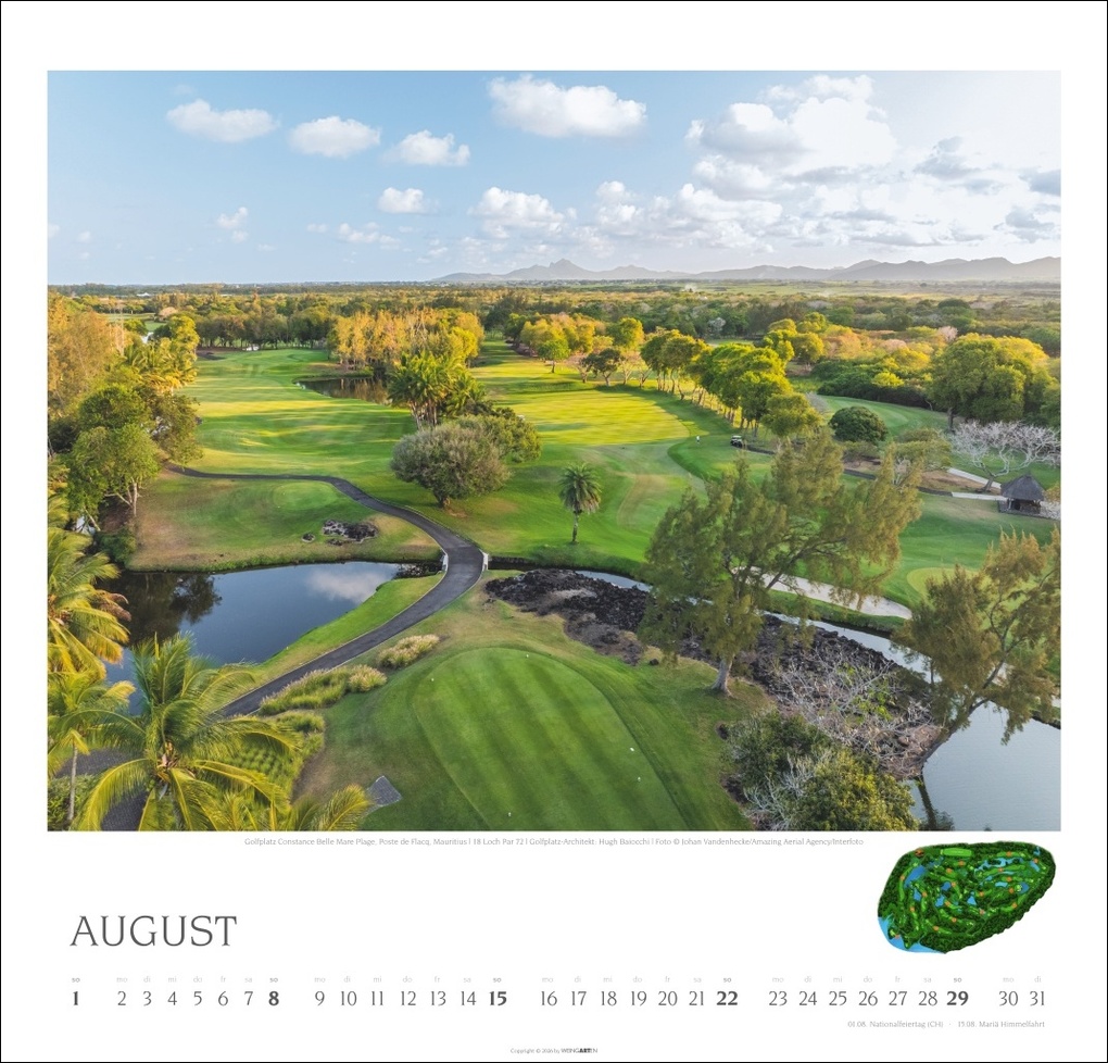 Weitere Ansicht: Golf Kalender 2027