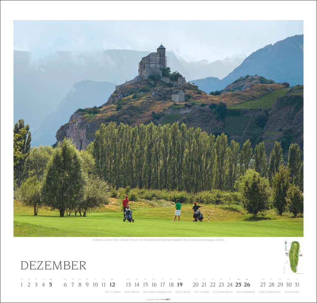 Weitere Ansicht: Golf Kalender 2027