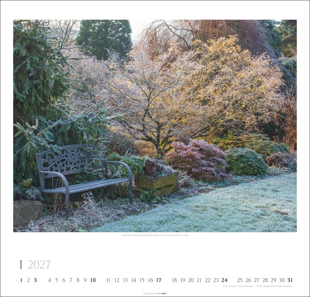 Weitere Ansicht: Gartenträume Kalender 2027